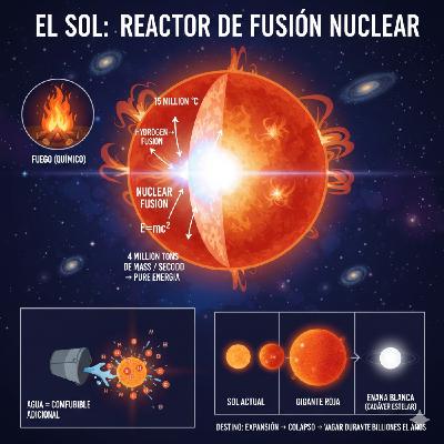 Fantasmas de Materia: El viaje de 100,000 años de la luz solar hasta tu piel