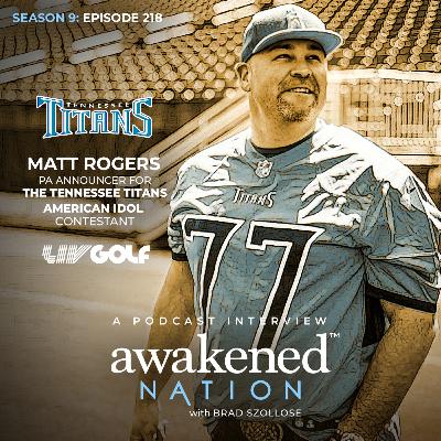 The Power of Prayer, an interview with Tennessee Titans PA Announcer Matt Rogers The Power of Prayer, an interview with Tennessee Titans PA Announcer Matt Rogers