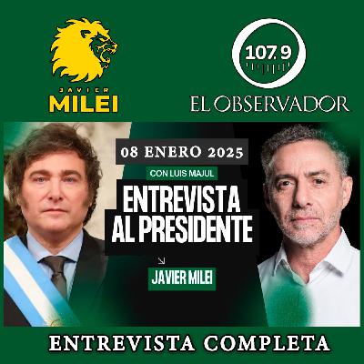 Entrevista completa de Javier Milei con Luis Majul | Enero 2025