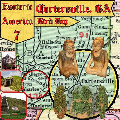 Cartersville, Georgia | Stone Mountain, Etowah Mounds and Cave-Dwelling Moon-Eyed Creature