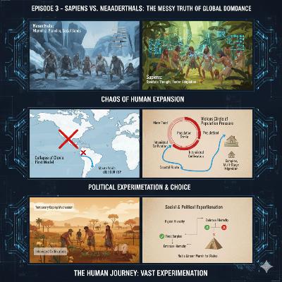 Episode 3 - Sapiens vs. Neanderthals: The Messy Truth of Global Dominance