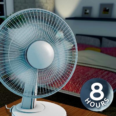 Ventilatorgeräusche | Ein- und Durchschlafen mit weißem Rauschen (8 Stunden)