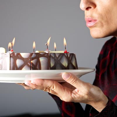 Le candeline sulla torta