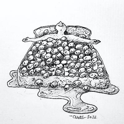 Radio Hour Ep38 (Nov '22) Beans on Toast, Eight Plates, & Zucchini Bread