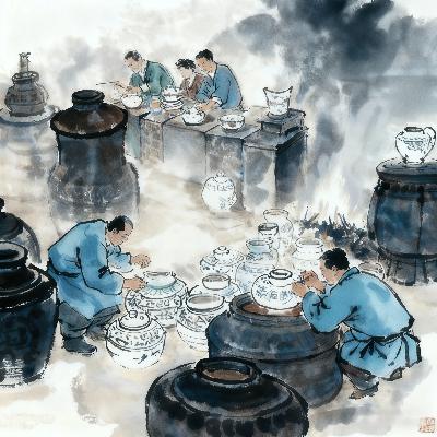 第二十三章《盛唐瓷语。一窑烟火里的千年风骨》,窑火照千年,纹样藏山河。初唐 第二十三章《盛唐瓷语。一窑烟火里的千年风骨》,窑火照千年,纹样藏山河。初唐