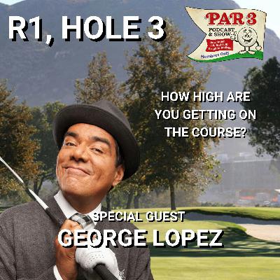 R1, HOLE 3: George Lopez (Actor, Comedian) with J.R. Smith, Stephen Malbon & Ben Baller Addiction to Golf, Pesci vs. Nicholson, Ben's Intro To Golf & more