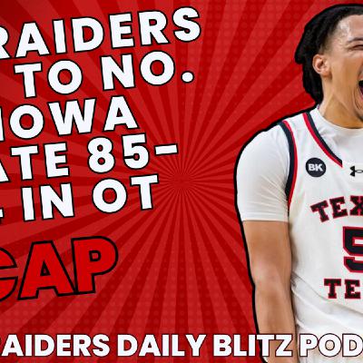 Red Raiders Fall to No. 3 Iowa State 85-84 in OT