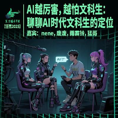 AI越厉害，越怕文科生：聊聊AI时代文科生的定位 | 狂喜播客节2025