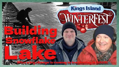 How Kings Island Turns Its Royal Fountain into Snow Flake Lake Ice Rink How Kings Island Turns Its Royal Fountain into Snow Flake Lake Ice Rink