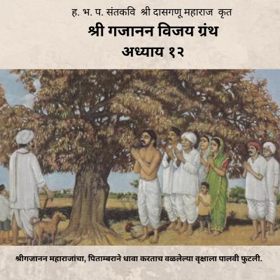 अध्याय १२ - श्री गजानन विजय ग्रंथ : Adhyay 12 - Shri Gajanan Vijay Granth