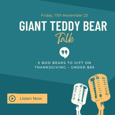 5 Boo Bears To Gift On Thanksgiving – Under $89