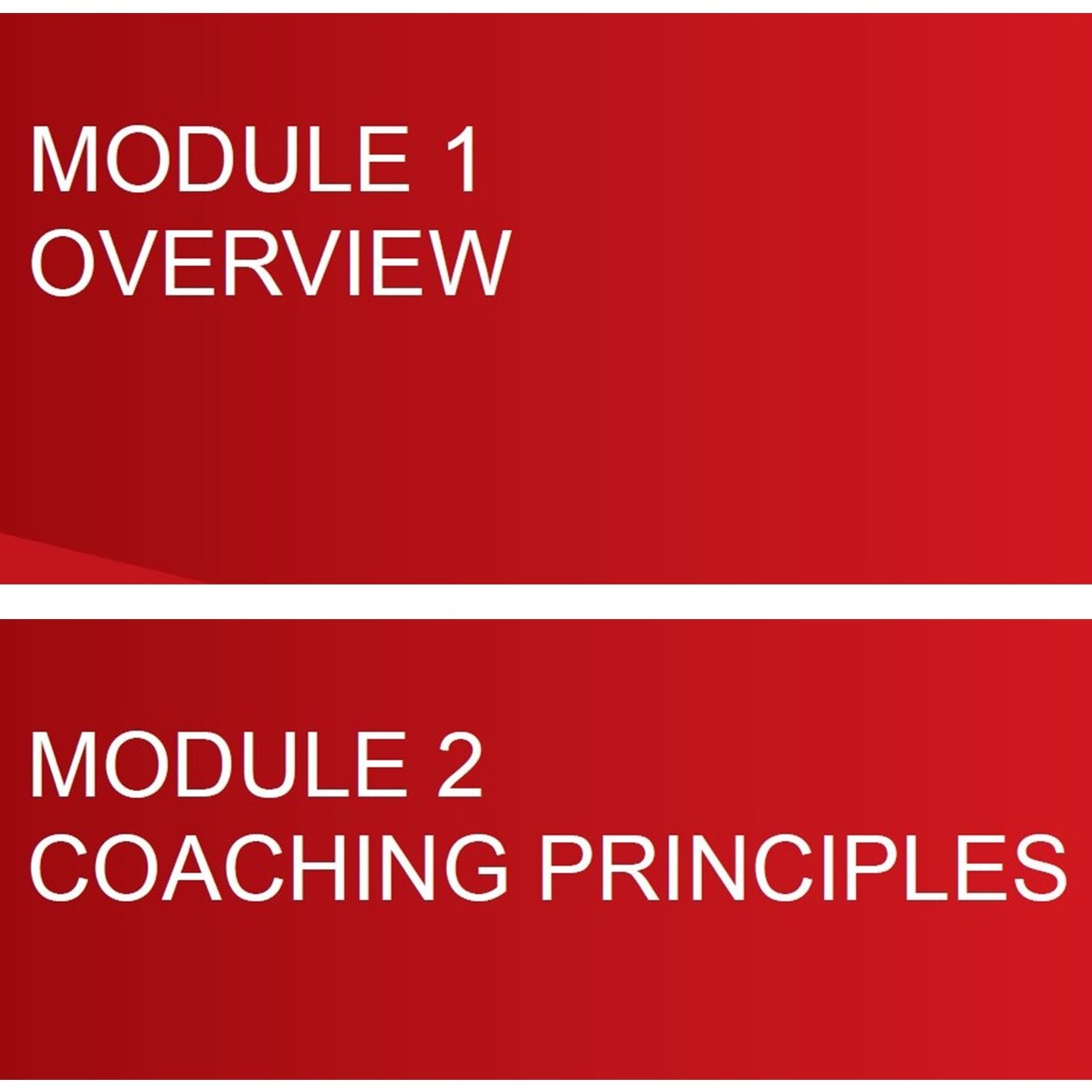 قسمت اول–فصل اول، نگاه اجمالی و فصل دوم، اصول مربیگری