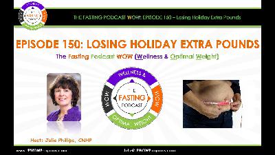 Episode 150 Losing Holiday Extra Pounds