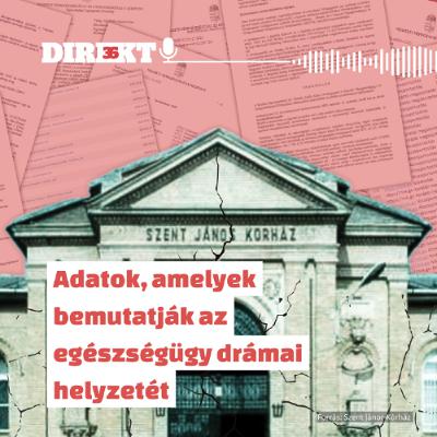 Direkt36 podcast #116 – Adatok, amelyek bemutatják az egészségügy drámai helyzetét