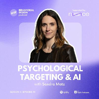 Psychological Targeting & AI with Sandra Matz