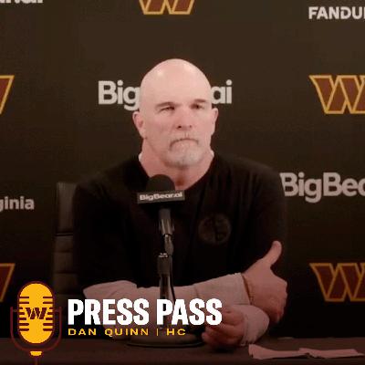 HC Dan Quinn | January 2, 2026 | Press Pass | Washington Commanders | NFL HC Dan Quinn | January 2, 2026 | Press Pass | Washington Commanders | NFL