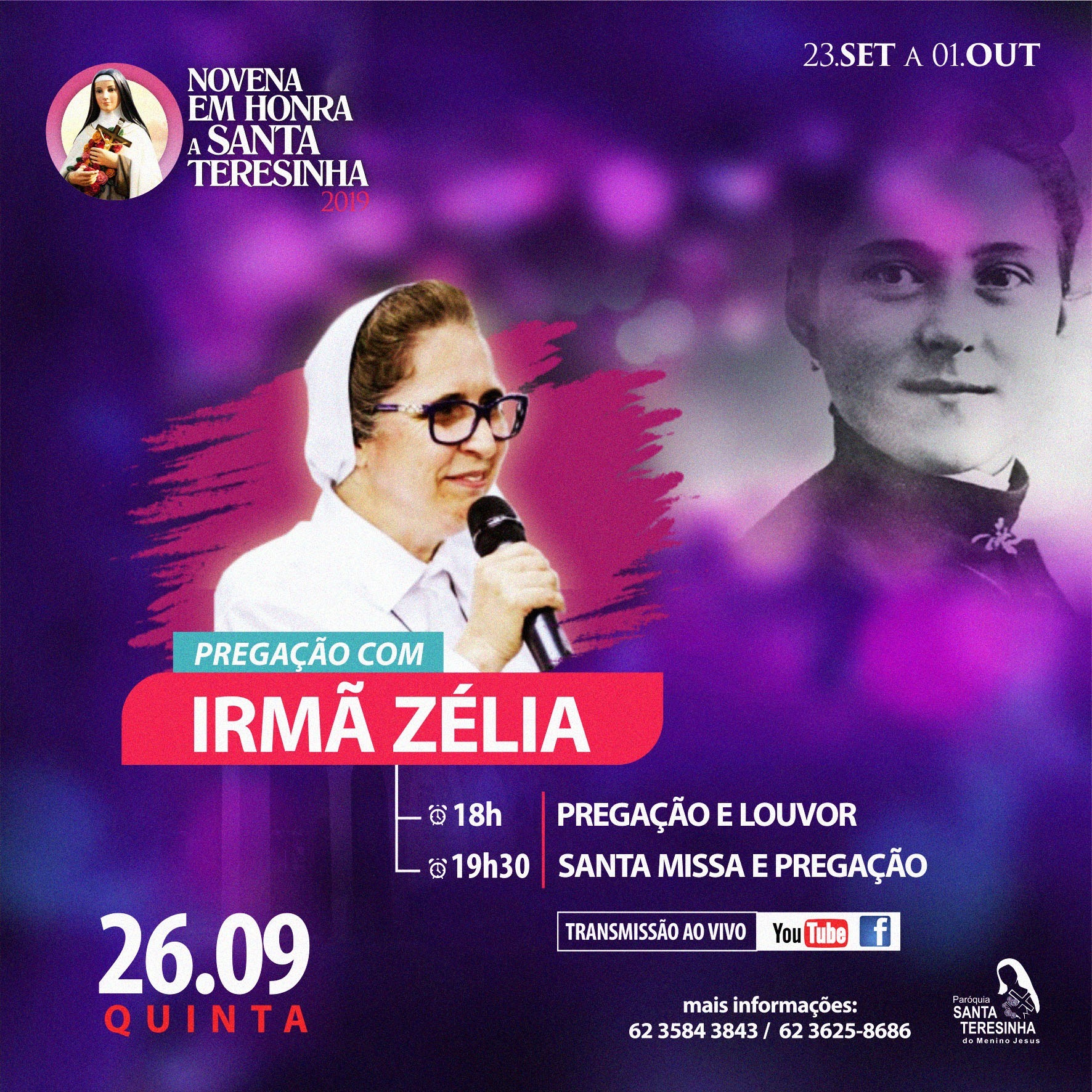 Novena de Santa Teresinha 2019