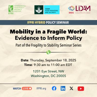 Mobility in a Fragile World: Evidence to Inform Policy