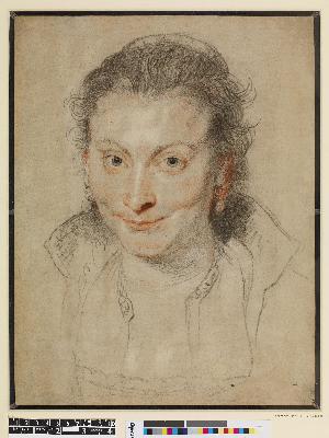 The Portrait of Isabella Brant by Peter Paul Rubens
