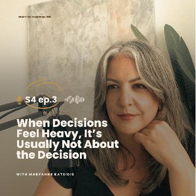 When Decisions Feel Heavy, It’s Usually Not About the Decision When Decisions Feel Heavy, It’s Usually Not About the Decision
