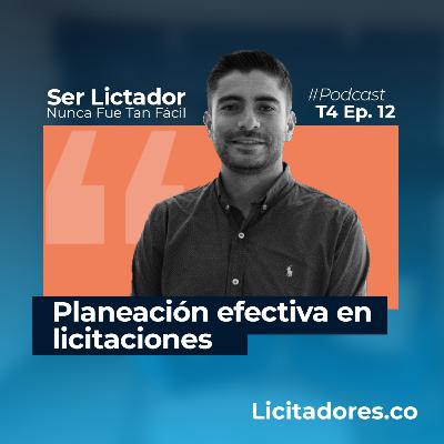 No. 50 - Planeación efectiva en licitaciones