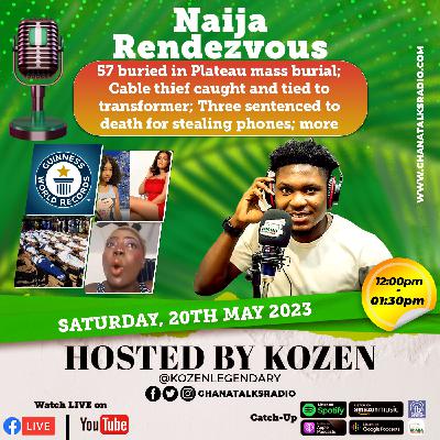 57 buried in Plateau mass burial; Cable thief caught and tied to transformer; Three sentenced to death for stealing phones; more