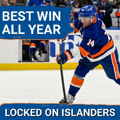 DOMINATION: Islanders CRUSH Red Wings in BEST Performance of Season | Winning Streak EXTENDS to FOUR