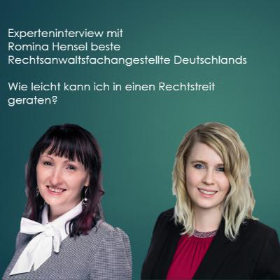 Experteninterview mit Romina Hensel Deutschlands beste Rechtsanwaltsfachangestellte
