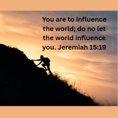 Daily Audio Torah ~ Oct 10, 2025 ~ You Are to Influence the World!