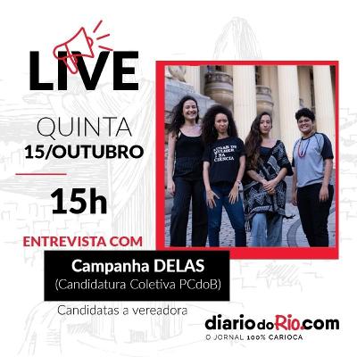 Entrevista com candidatura coletiva DELAS, do PCdoB
