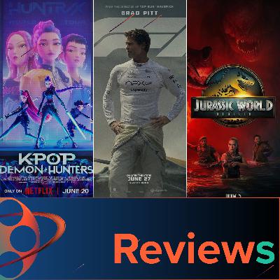PFG Reviews (F1, Jurassic World: Rebirth, KPop Demon Hunters, The Old Guard 2)