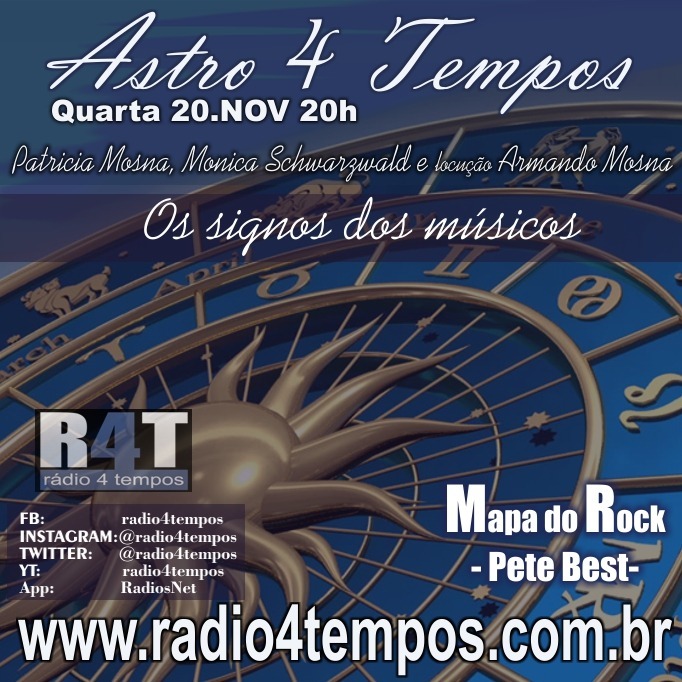 Rádio 4 Tempos - Astro 4 Tempos 25