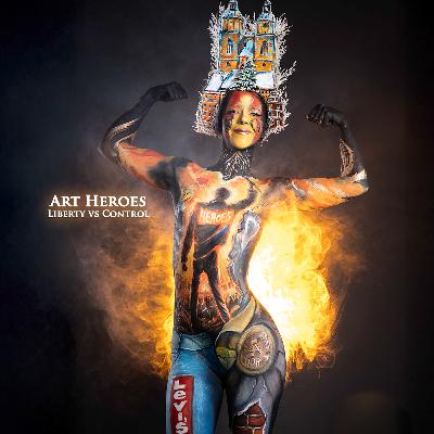 22 Freedom vs Control: Online Bodypainting WM in meinem Studio