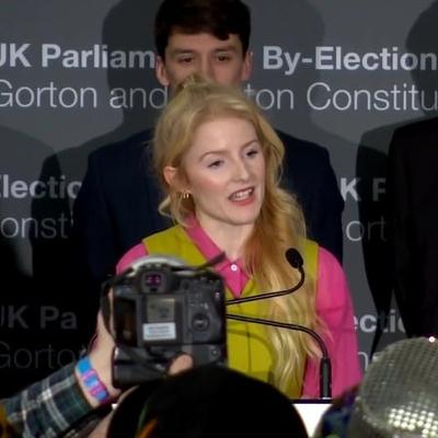 Jolt delivered to the British Political system by the Green Party's victory in a Manchester By- Election