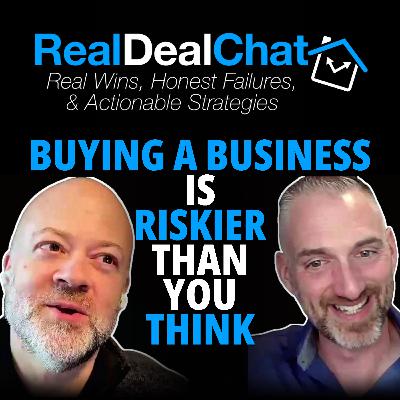 Buying a Business vs Real Estate | David C. Barnett Explains