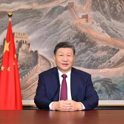 Chinese president delivers New Year speech Chinese president delivers New Year speech