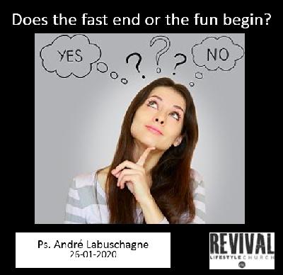 Does the fast end or the fun begin?