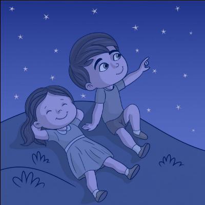 Meditación de la estrella para niños