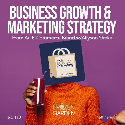 Business Growth & Marketing Strategies From an E-commerce Brand w/Allyson Straka Business Growth & Marketing Strategies From an E-commerce Brand w/Allyson Straka
