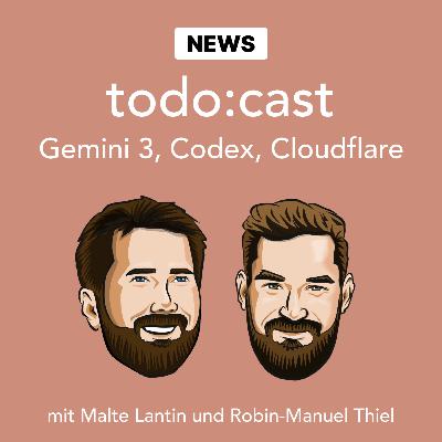 #140 News: Gemini 3, Codex-Max, Google Antigravity, Cloudflare-Ausfall, Cookie Banner