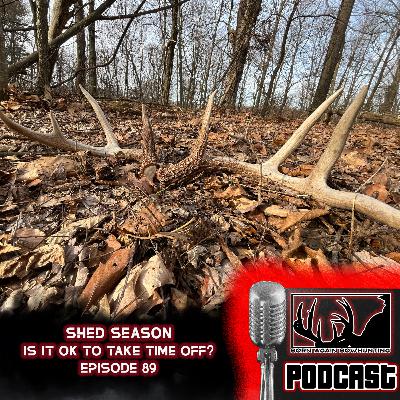 Shed Hunting And What To Do During The Off Season | Is It Ok To Take A Break? | Episode 89
