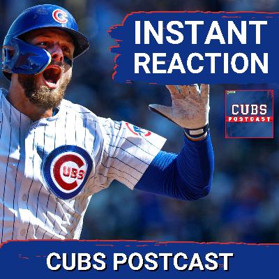 POSTCAST: Playoff baseball is OFFICIALLY back at Wrigley Field after the Chicago Cubs 7-3 WIN