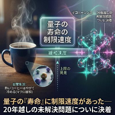量子の「寿命」に制限速度があった──20年越しの未解決問題についに決着