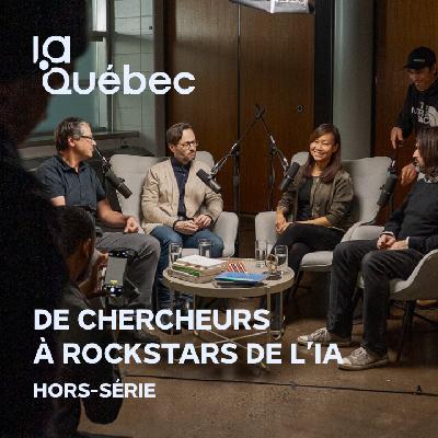 Hors-série 2 | De chercheurs à rockstars de l’IA avec Hugo Larochelle, Aaron Courville et Christian Gagné