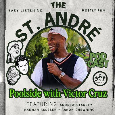 Poolside with Victor Cruz! Poolside with Victor Cruz!