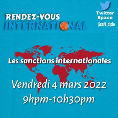 LES SANCTIONS INTERNATIONALES