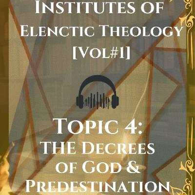 [EP#4] THE DECREES OF GOD & PREDESTINATION - Francis Turretin's Elenctic Theology For Dummies Podcast
