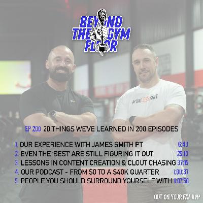 Ep 200 - 20 things we've learned in 200 episodes Ep 200 - 20 things we've learned in 200 episodes