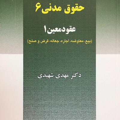 کتاب صوتی حقوق مدنی6_دکتر مهدی شهیدی کتاب صوتی حقوق مدنی6_دکتر مهدی شهیدی