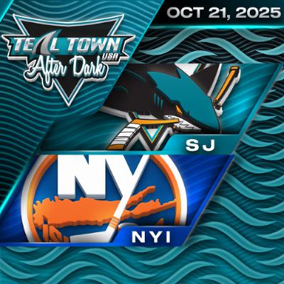 San Jose Sharks @ New York Islanders - 10/21/2025 - Teal Town USA After Dark (Postgame) San Jose Sharks @ New York Islanders - 10/21/2025 - Teal Town USA After Dark (Postgame)
